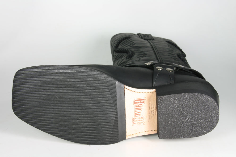 002 Biker boots Mayura Negro