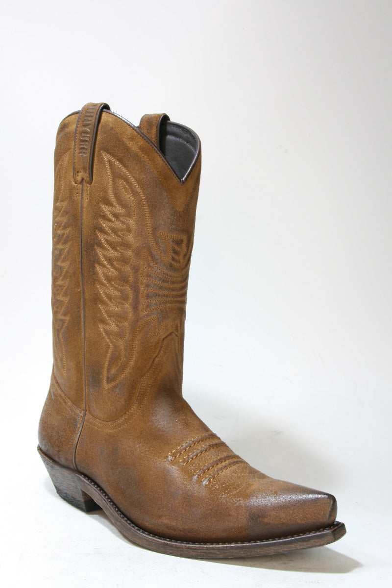 020 MAYURA cowboy boots Afelpado Tabaco
