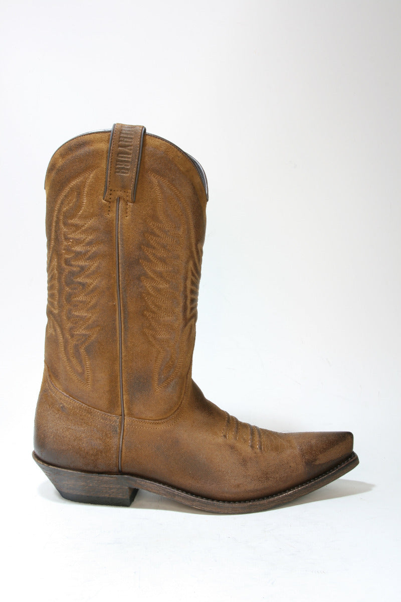 020 MAYURA cowboy boots Afelpado Tabaco