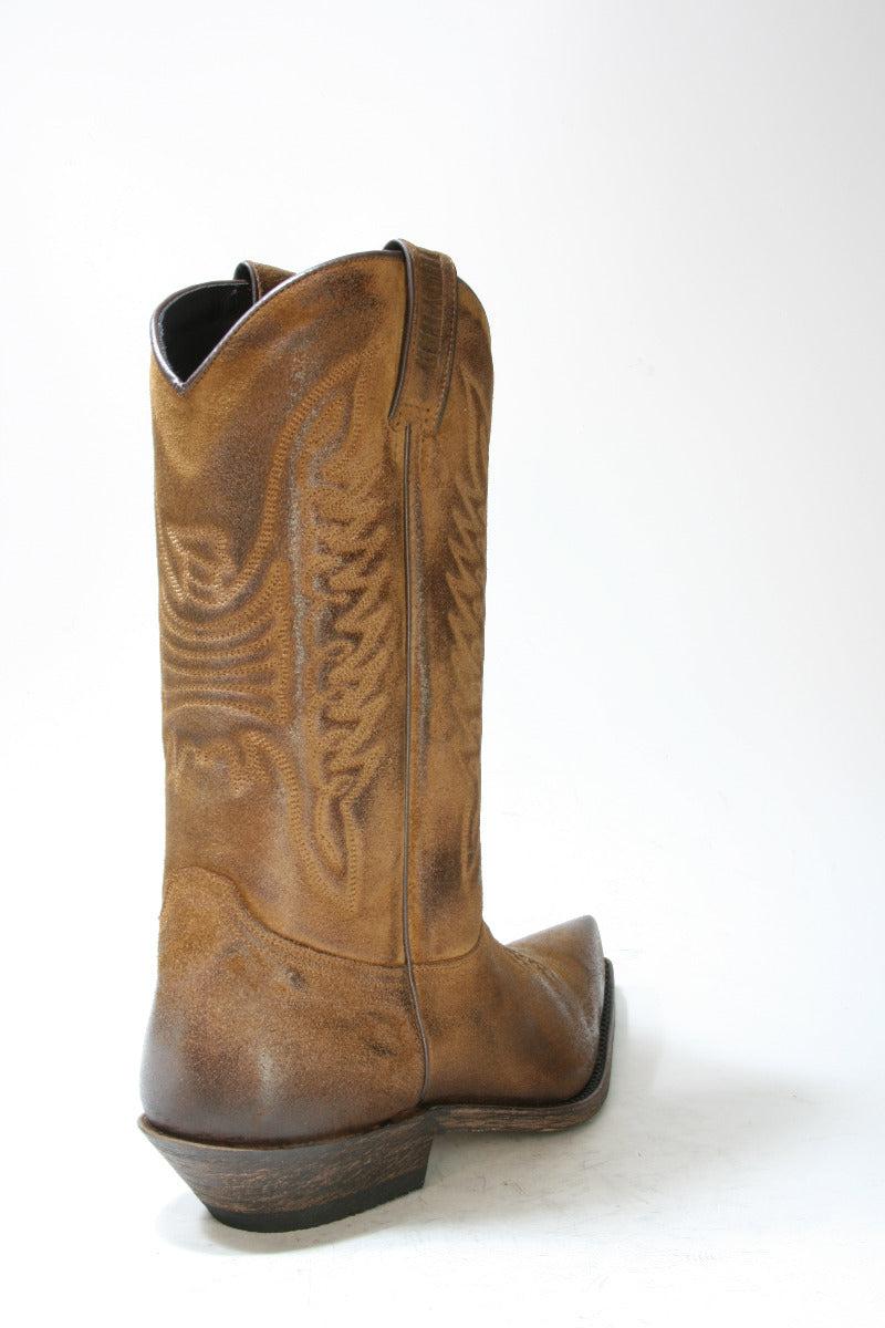 020 MAYURA cowboy boots Afelpado Tabaco