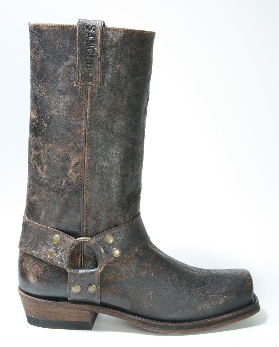 0541 Sancho Abarca biker boots Barbados