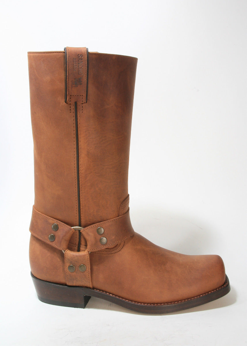 0541 Sancho biker boots Old Rustic Cuero