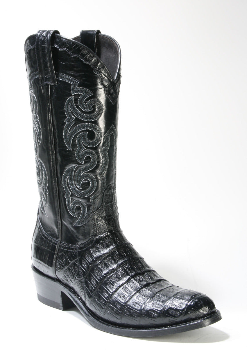 10004 Sendra cowboy boots caiman leather DOM Negro