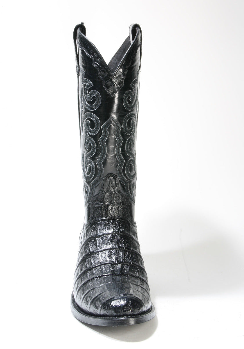 10004 Sendra cowboy boots caiman leather DOM Negro