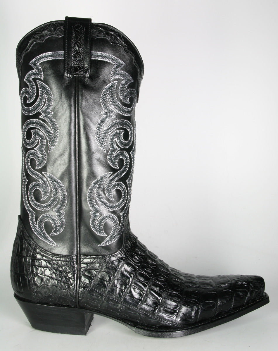 10004 Sendra Cowboystiefel Kaiman Black