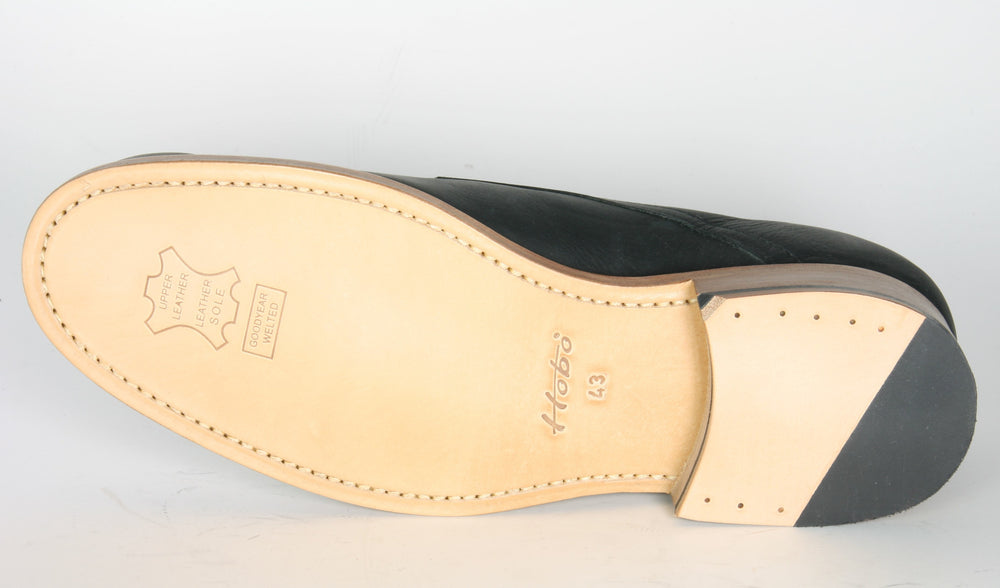 1004 Hobo Halbschuhe coal black