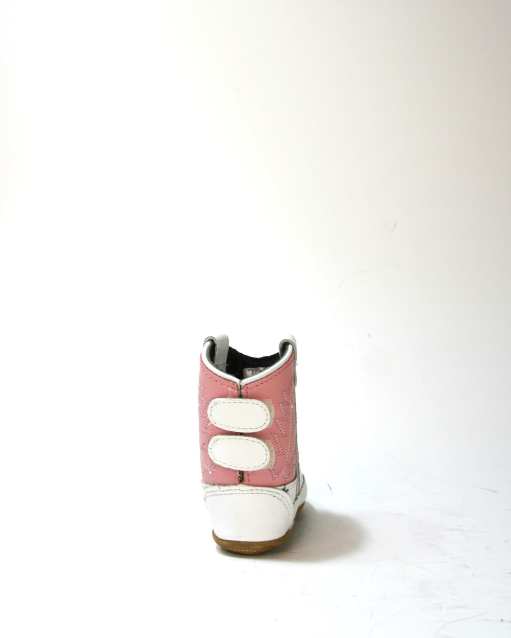 10056 Old West Daisy Baby Boots weiß rosa