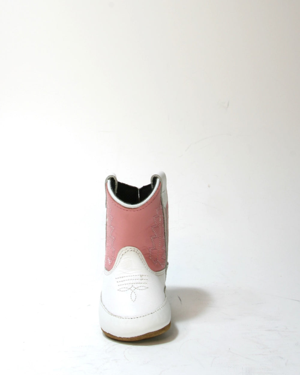 10056 Old West Daisy Baby Boots weiß rosa