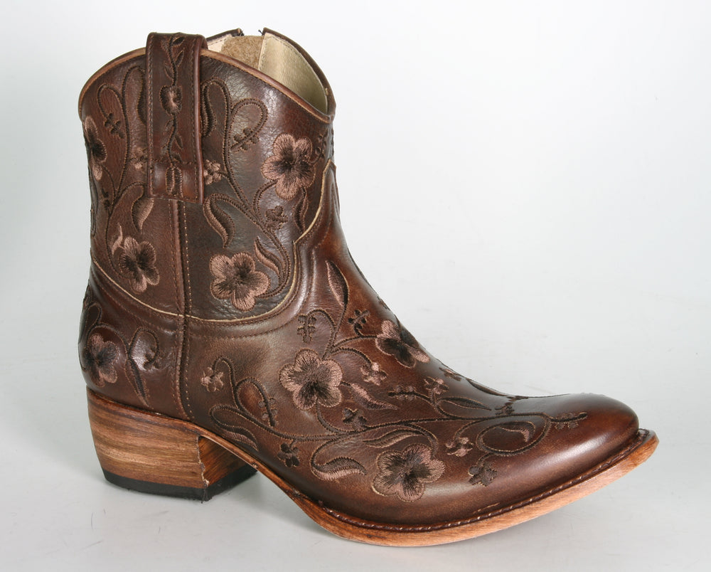 10064 Sendra Stiefelette SARA Deep Lavado Marron