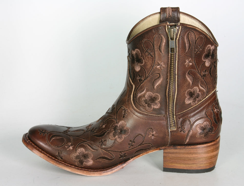 10064 Sendra Stiefelette SARA Deep Lavado Marron