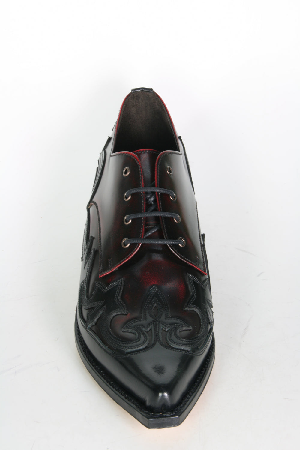 10066 Sendra Mezcal Schuhe Flor. Negro Flor. Fuchsia