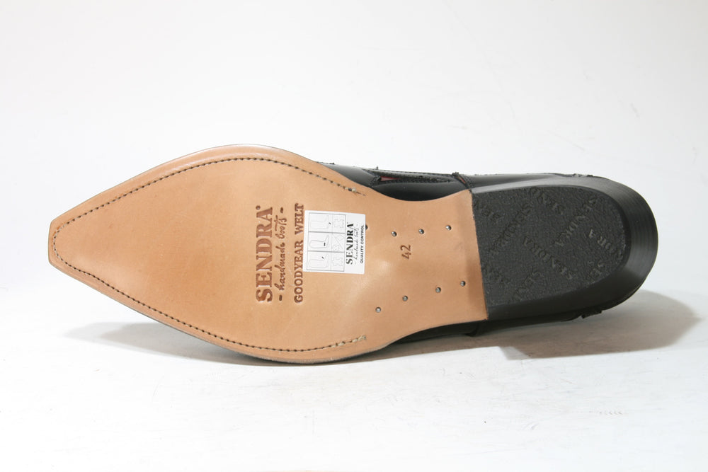 10066 Sendra Boots Schuhe Flor. Negro Flor. Cherry