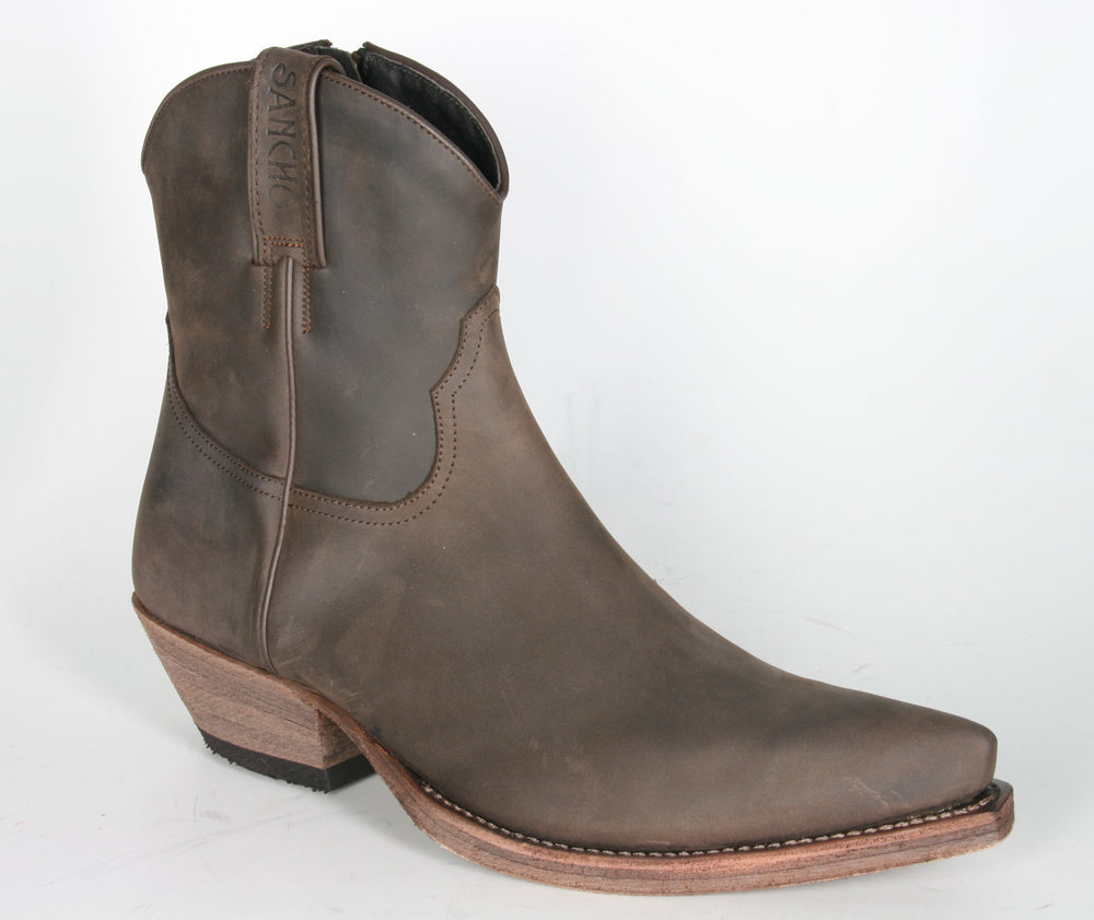 10107 Sancho Testa western ankle boots
