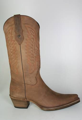 10110 Sancho cowboy boots Castano