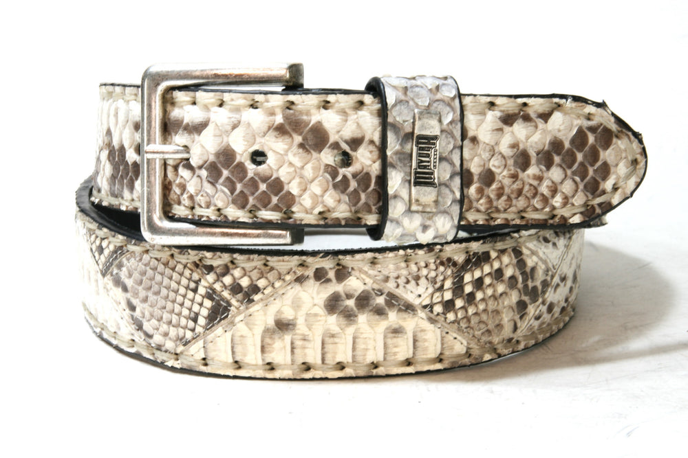 1020 Mayura Gürtel Python White