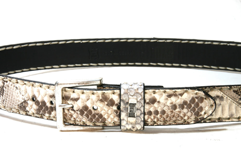 1020 Mayura Gürtel Python White