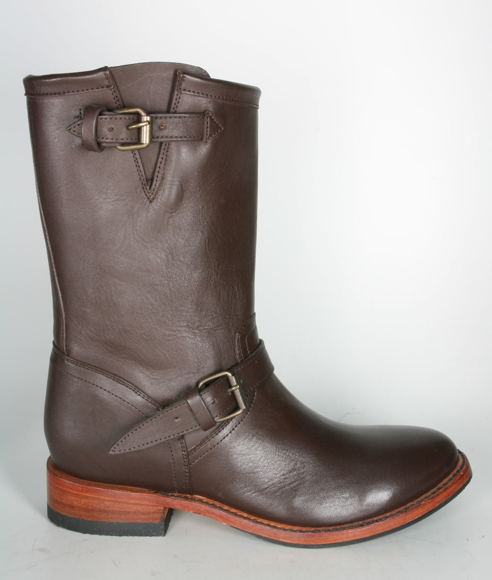 10506 Mezcalero Engineer Biker Boots Brown