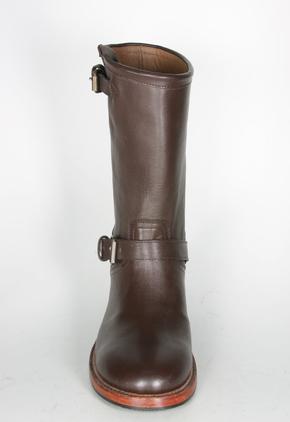 10506 Mezcalero Engineer Biker Boots Brown