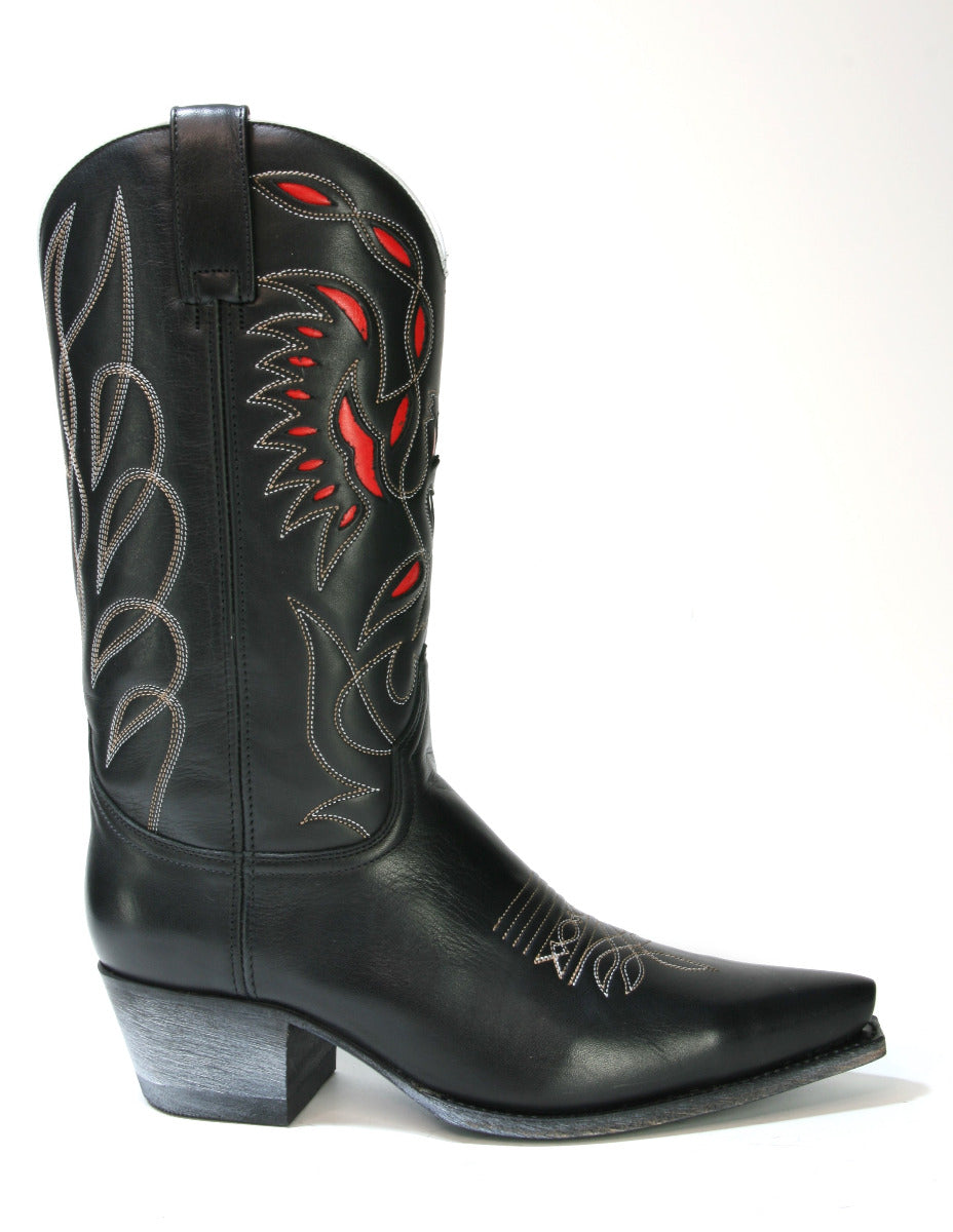 10540 Sendra BootsCowboystiefel JUDY Salvaje Negro