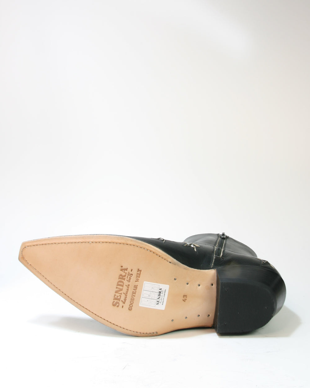 10616 Sendra Stiefelette JAVI Raspado Negro STARS