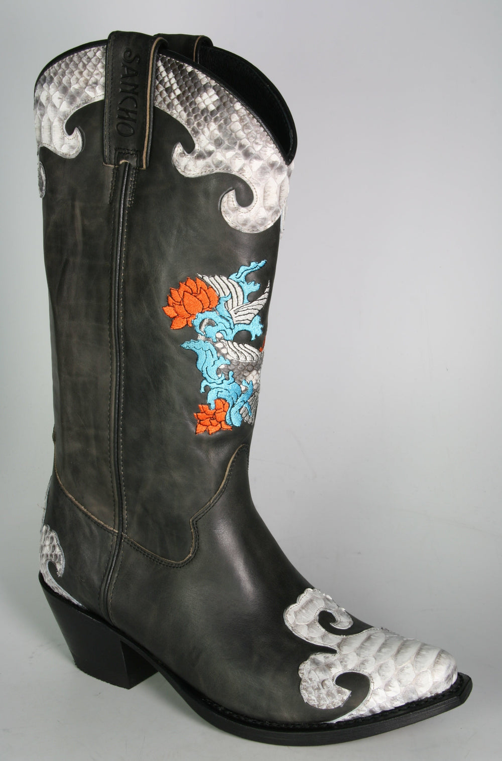 10823 Cowboystiefel Point Notte Python Koi
