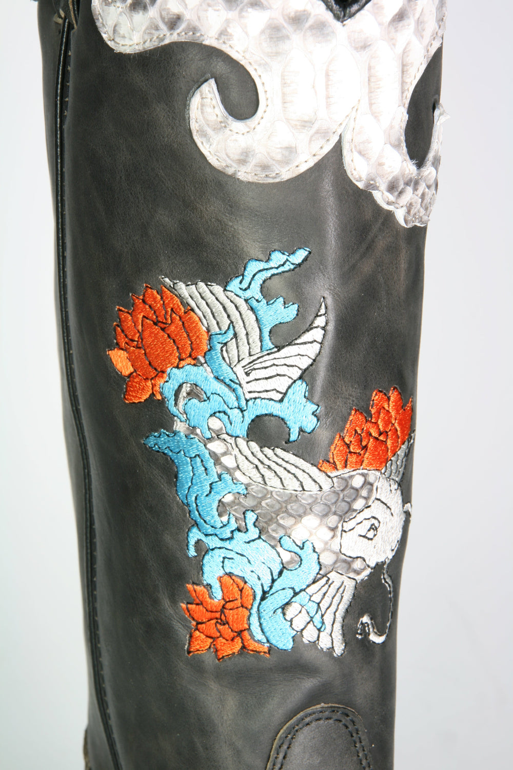 10823 Cowboystiefel Point Notte Python Koi