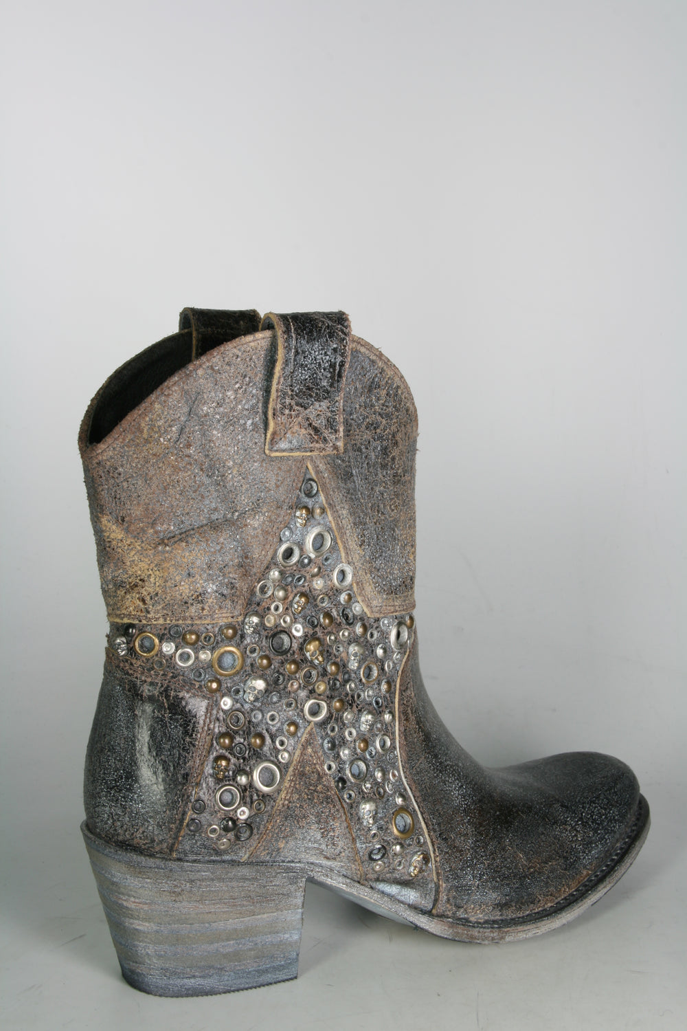 10971 Sendra Halbstiefel Barbados Nieten