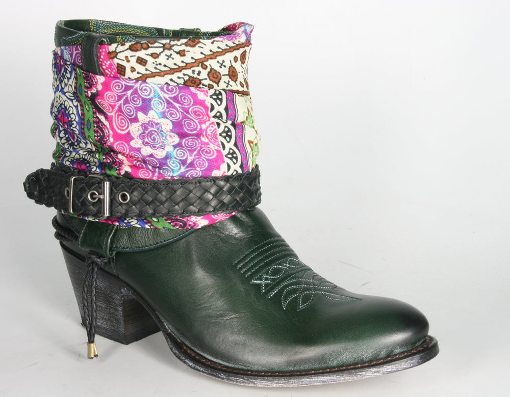 11068 Sendra Booties SARA Salvaje Forest