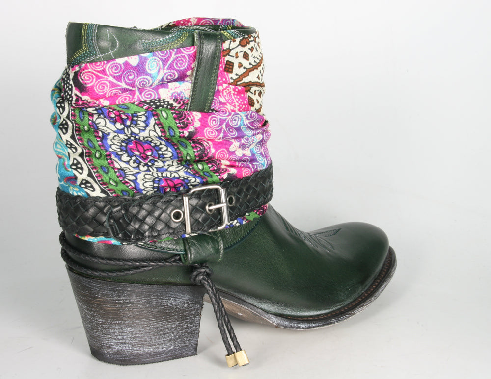 11068 Sendra Booties SARA Salvaje Forest