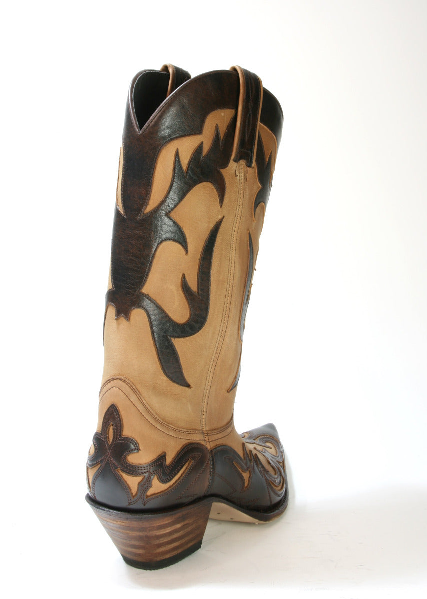 11111 Sendra Cowboystiefel GAIA Britnes Marron Sprinter Tan