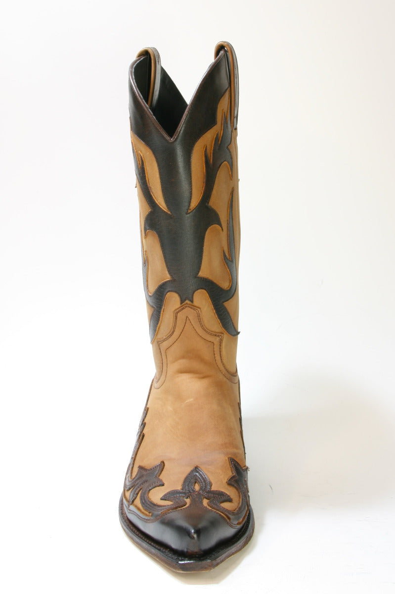 11111 Sendra Cowboystiefel GAIA Britnes Marron Sprinter Tan