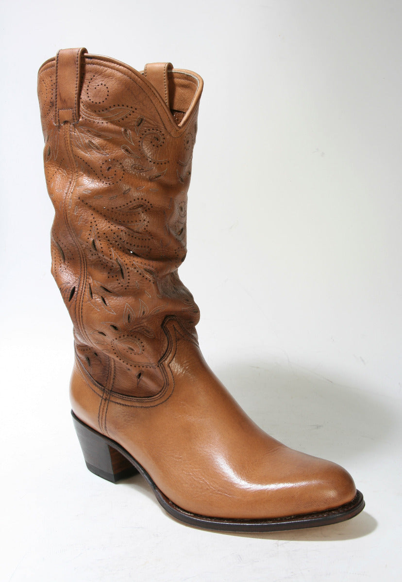 11360 Debora Sendra cowboy boots Salvaje Miele