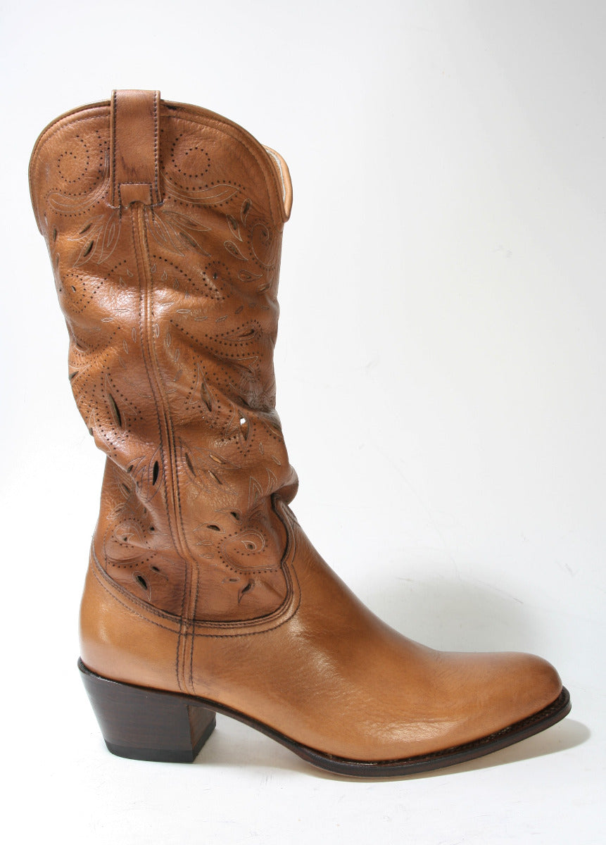 11360 Debora Sendra cowboy boots Salvaje Miele