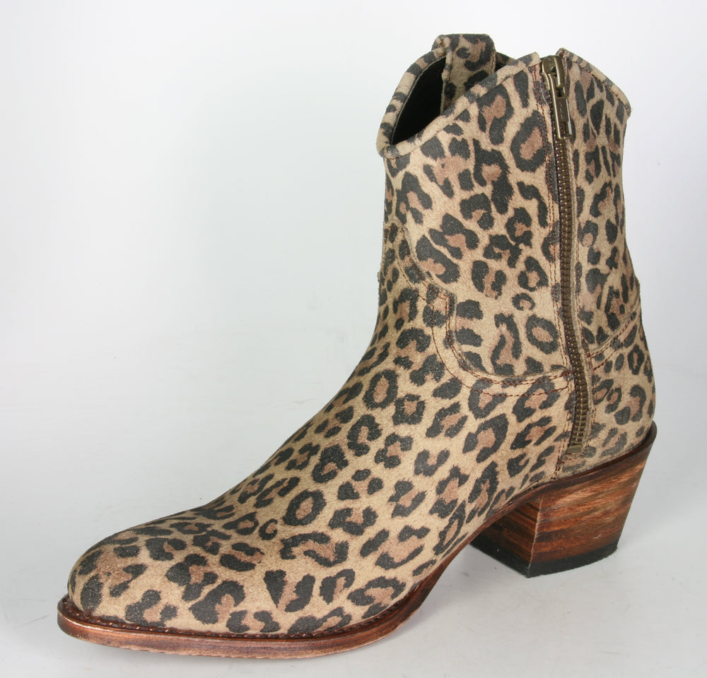 11578 Sendra Stiefelette Leopardo