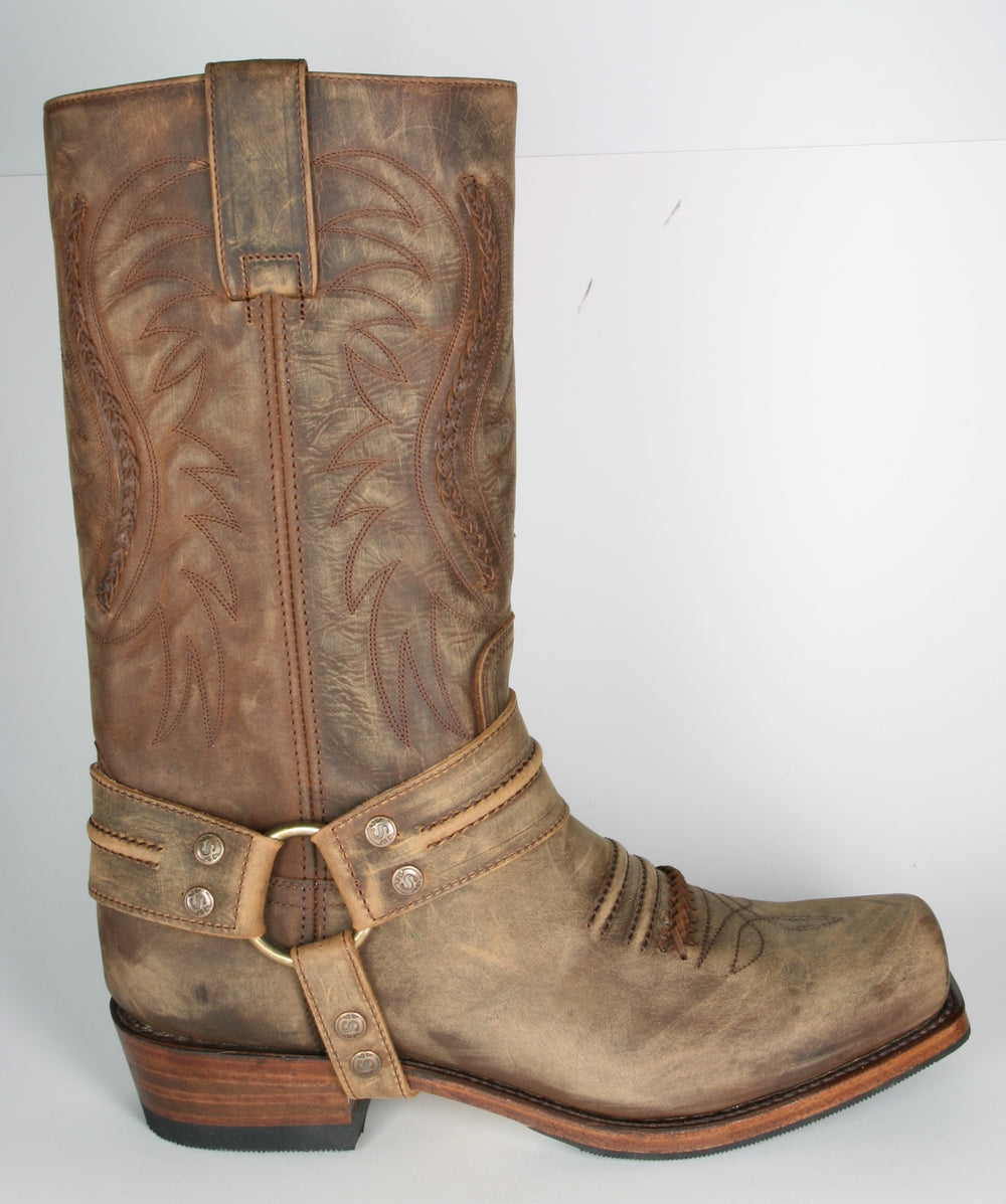 12209 Sendra Bikerboots Blues Lavado