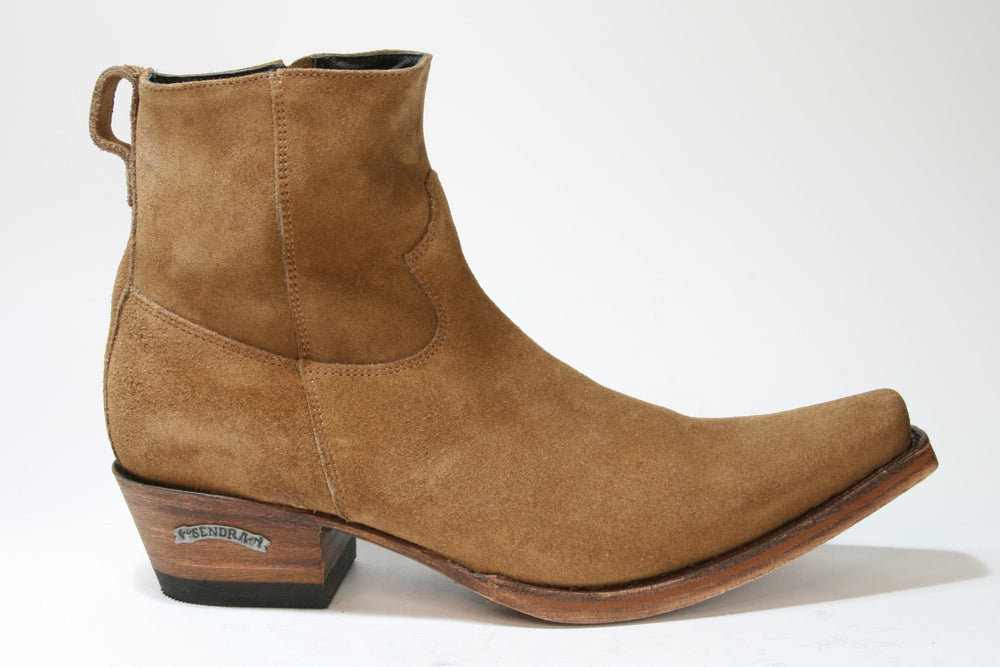 12322 Sendra ankle boots Mouse Rovere suede