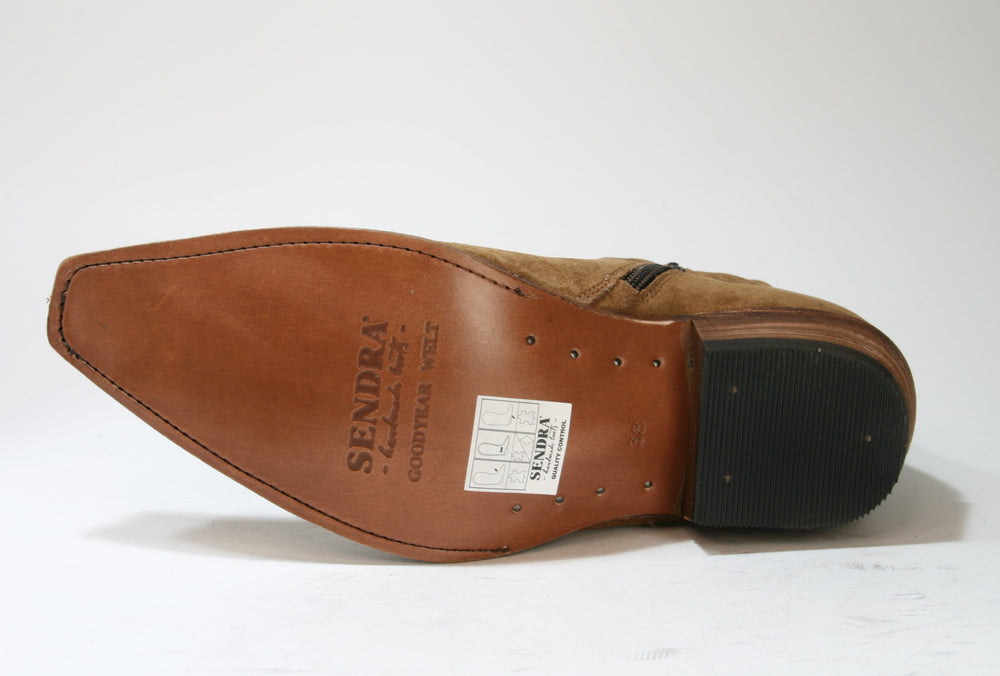 12322 Sendra ankle boots Mouse Rovere suede