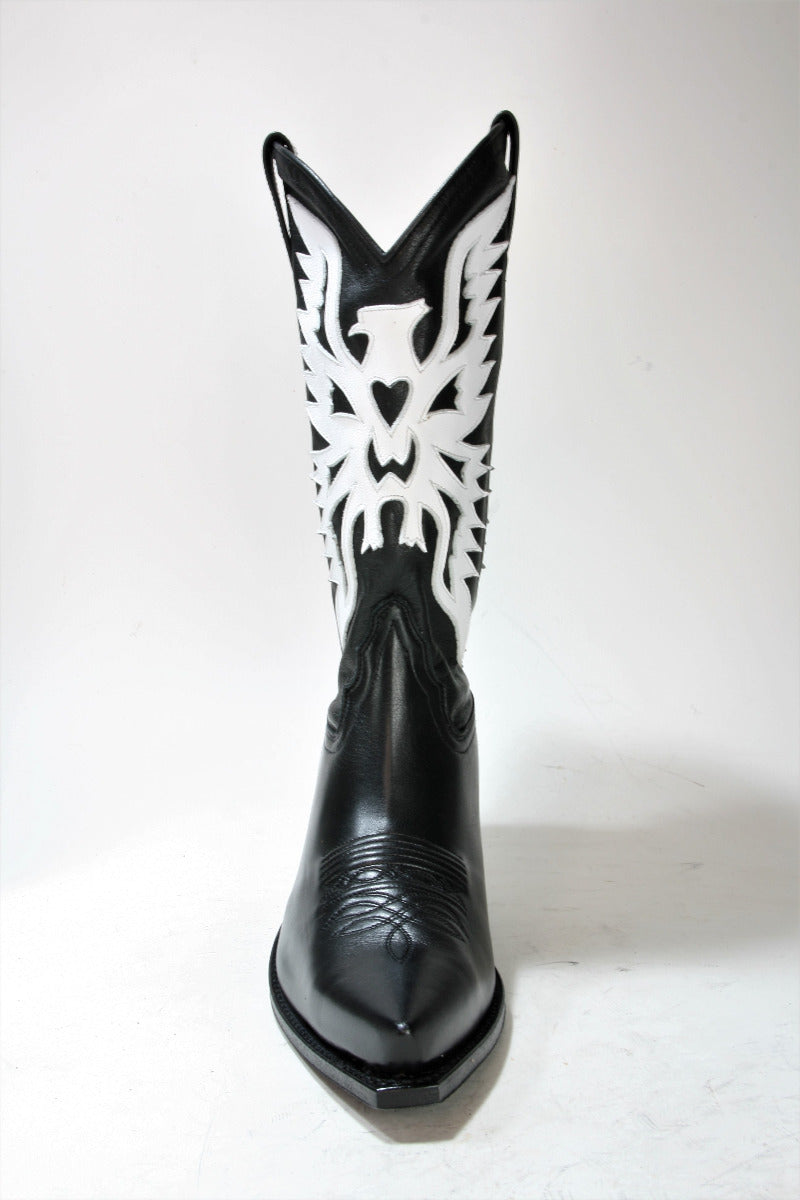 12718 Sendra cowboy boots GORCA Salvaje Negro