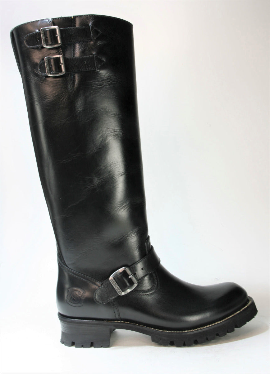 13189 Sendra Engineer Long Shaft Boots Negro W