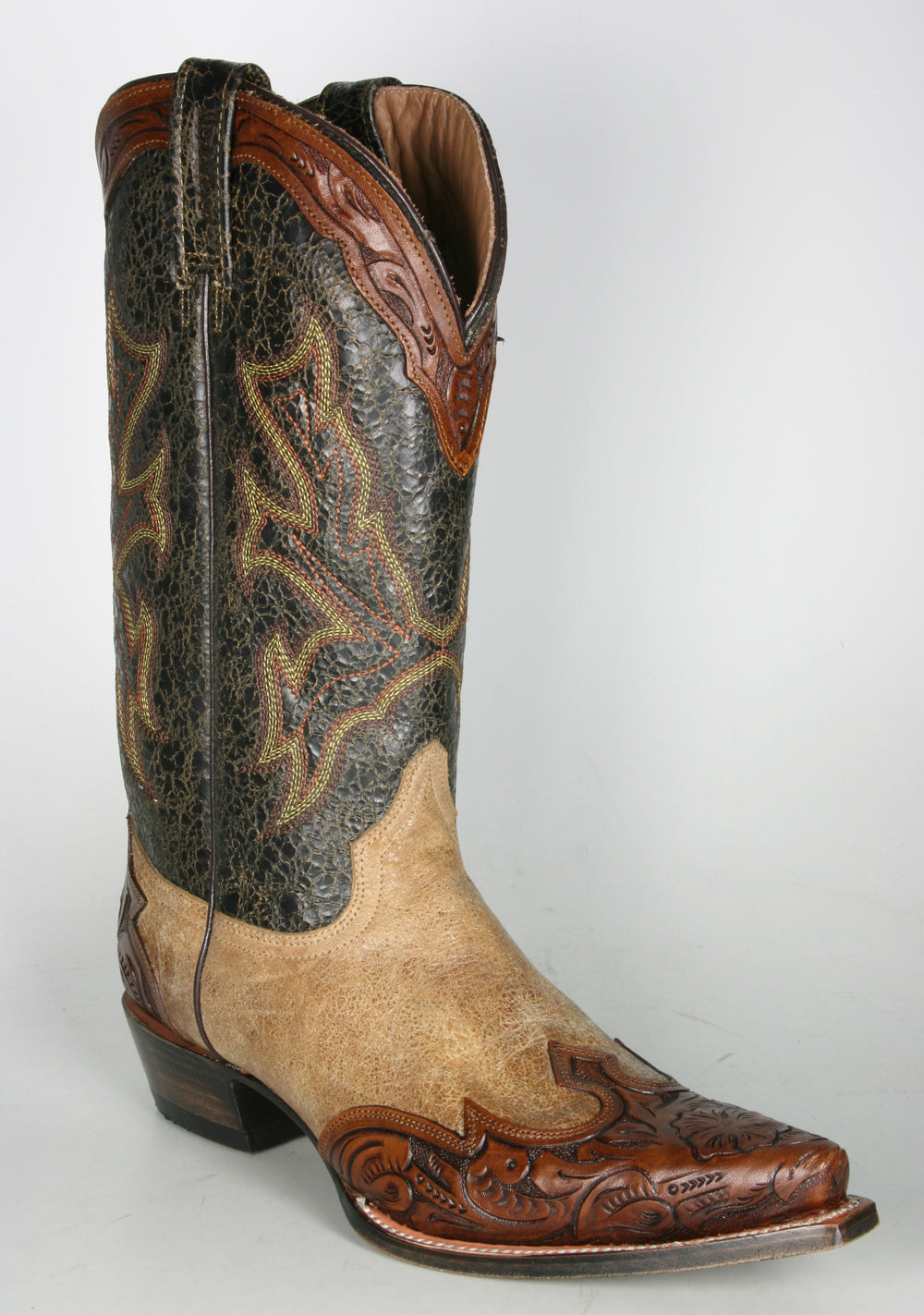 140029000 Mezcalero Cowboystiefel Crater Oro