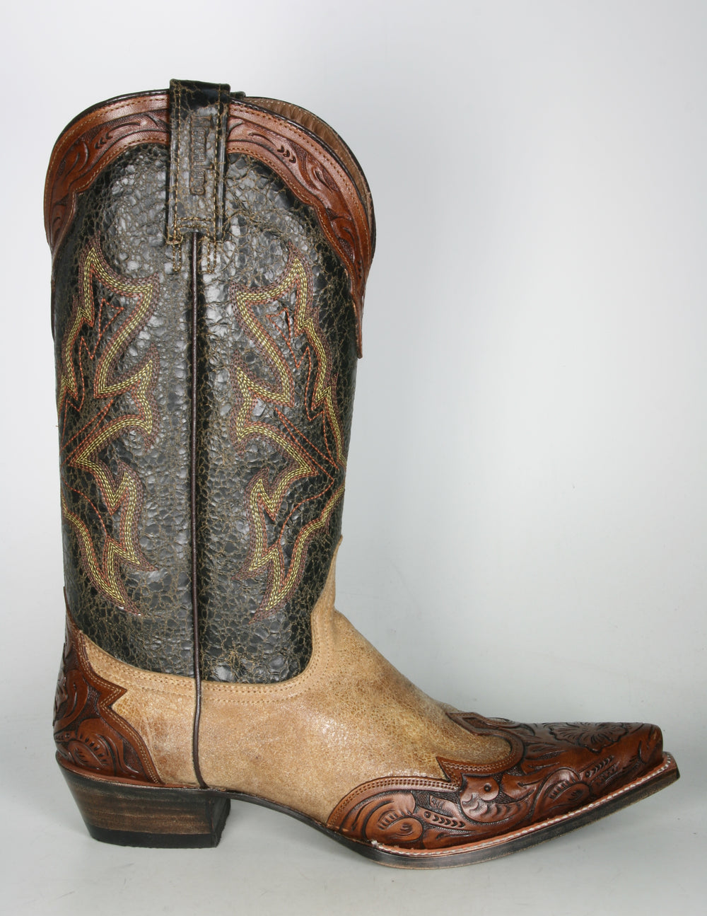 140029000 Mezcalero Cowboystiefel Crater Oro