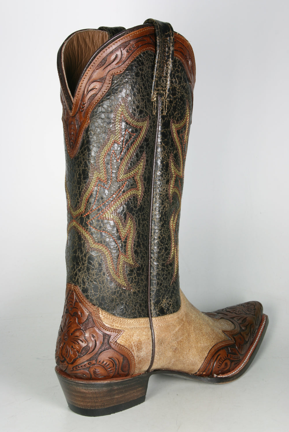 140029000 Mezcalero Cowboystiefel Crater Oro