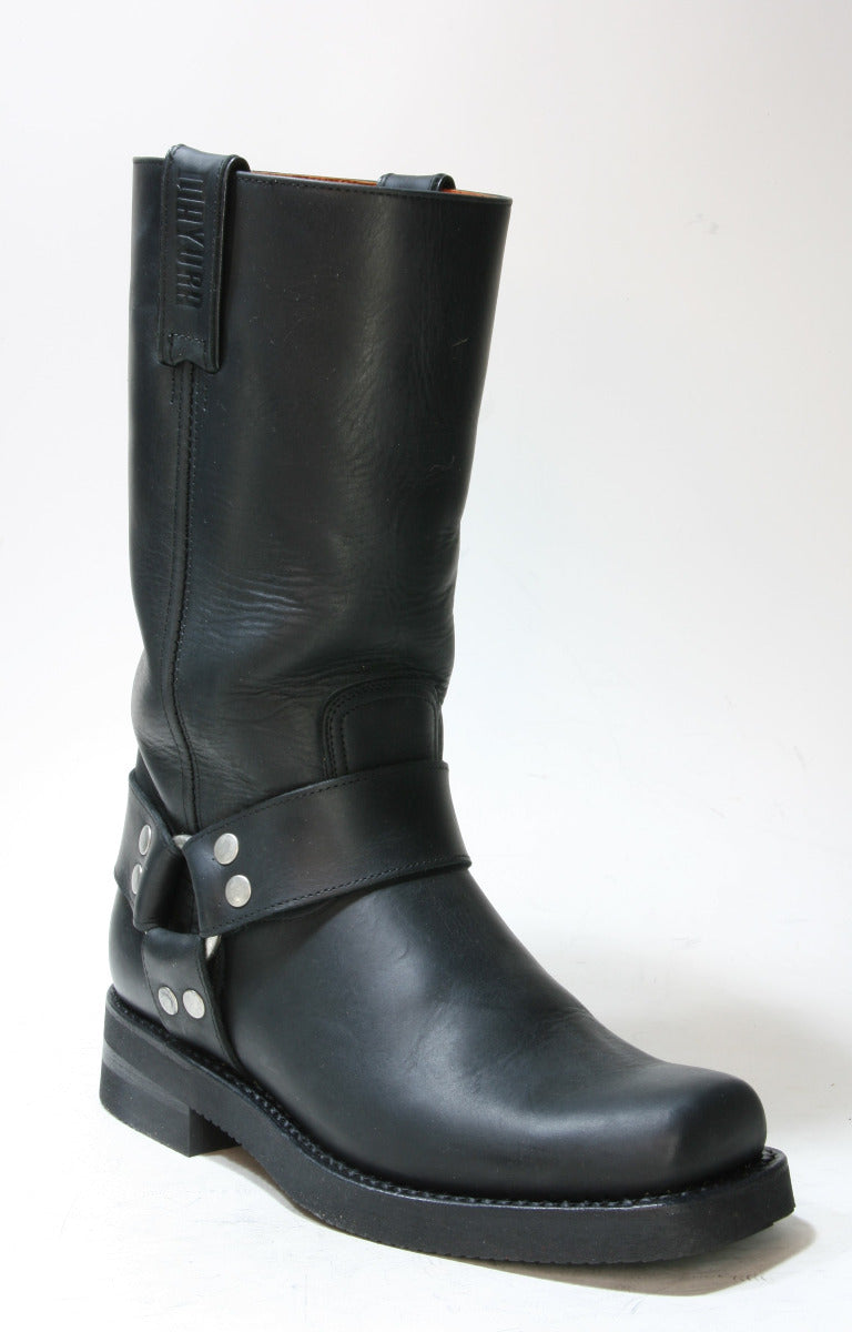 1501 MAYURA Biker boots with rubber sole, black