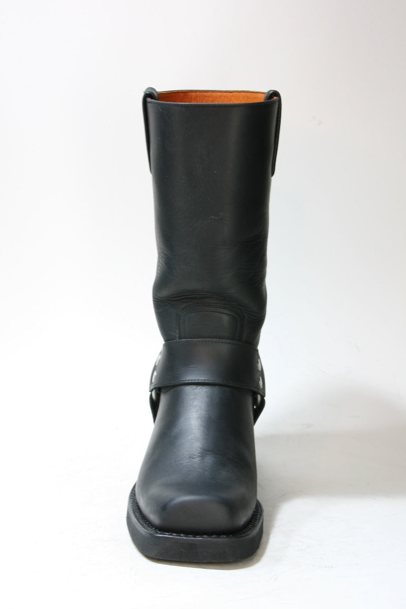 1501 MAYURA Biker boots with rubber sole, black