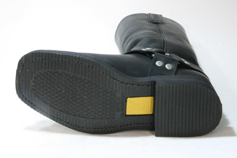 1501 MAYURA Biker boots with rubber sole, black