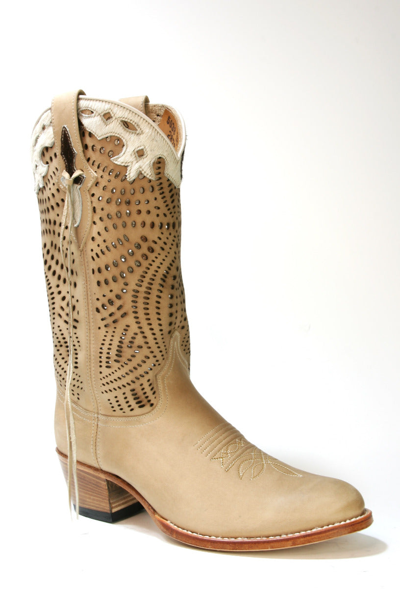 15038 Sendra Cowboystiefel DEBORA Floter Beige