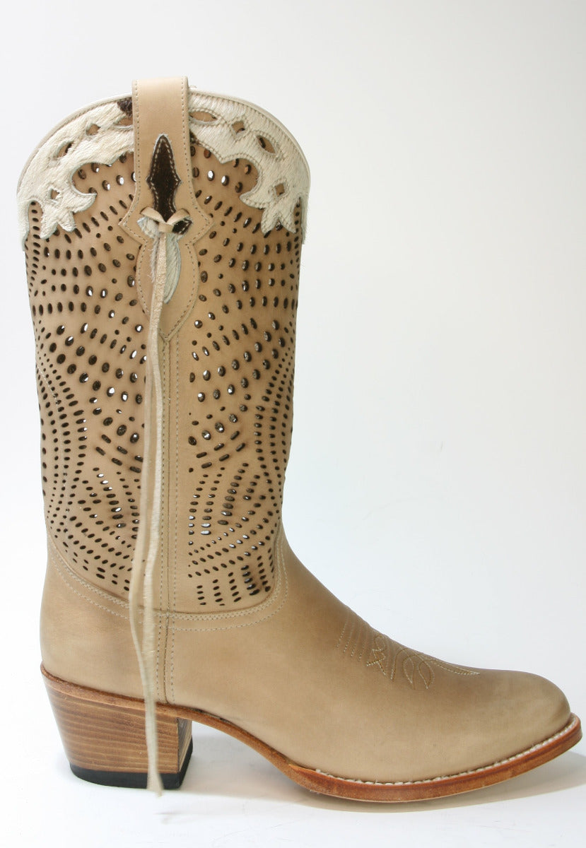 15038 Sendra Cowboystiefel DEBORA Floter Beige