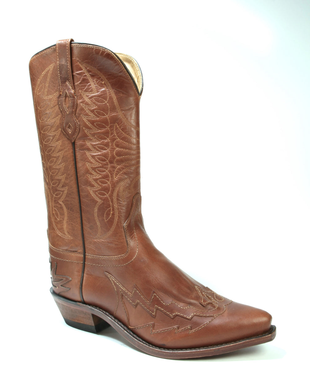 1519 Old West Cowboystiefel Cognac