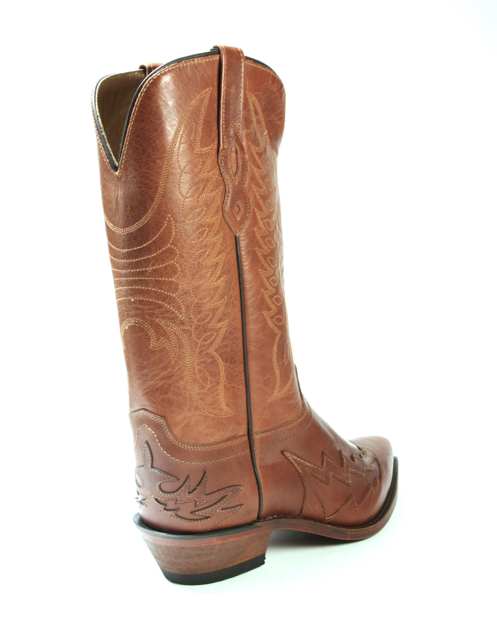 1519 Old West Cowboystiefel Cognac