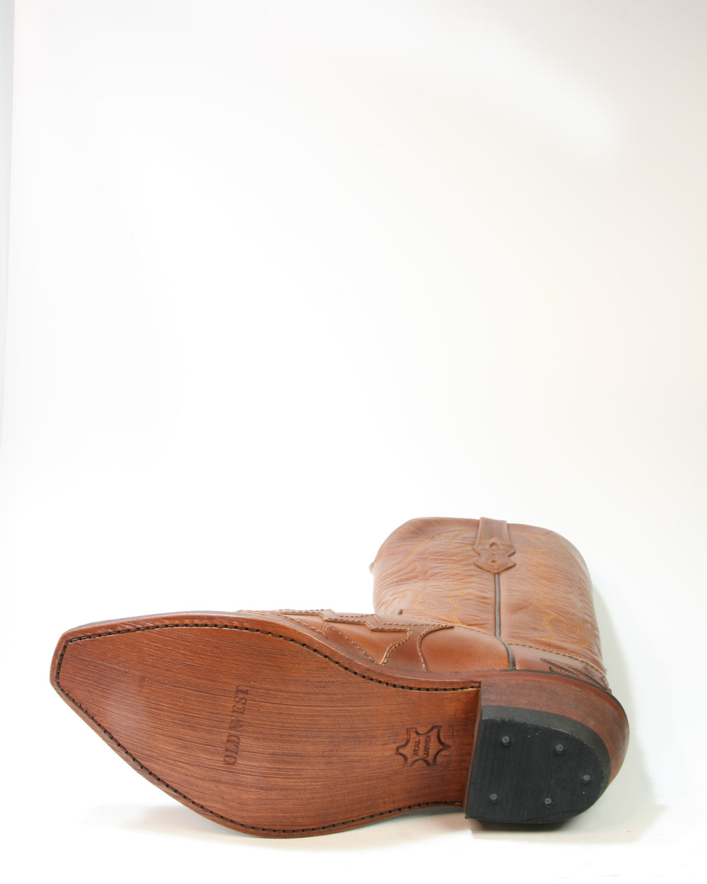 1519 Old West Cowboystiefel Cognac